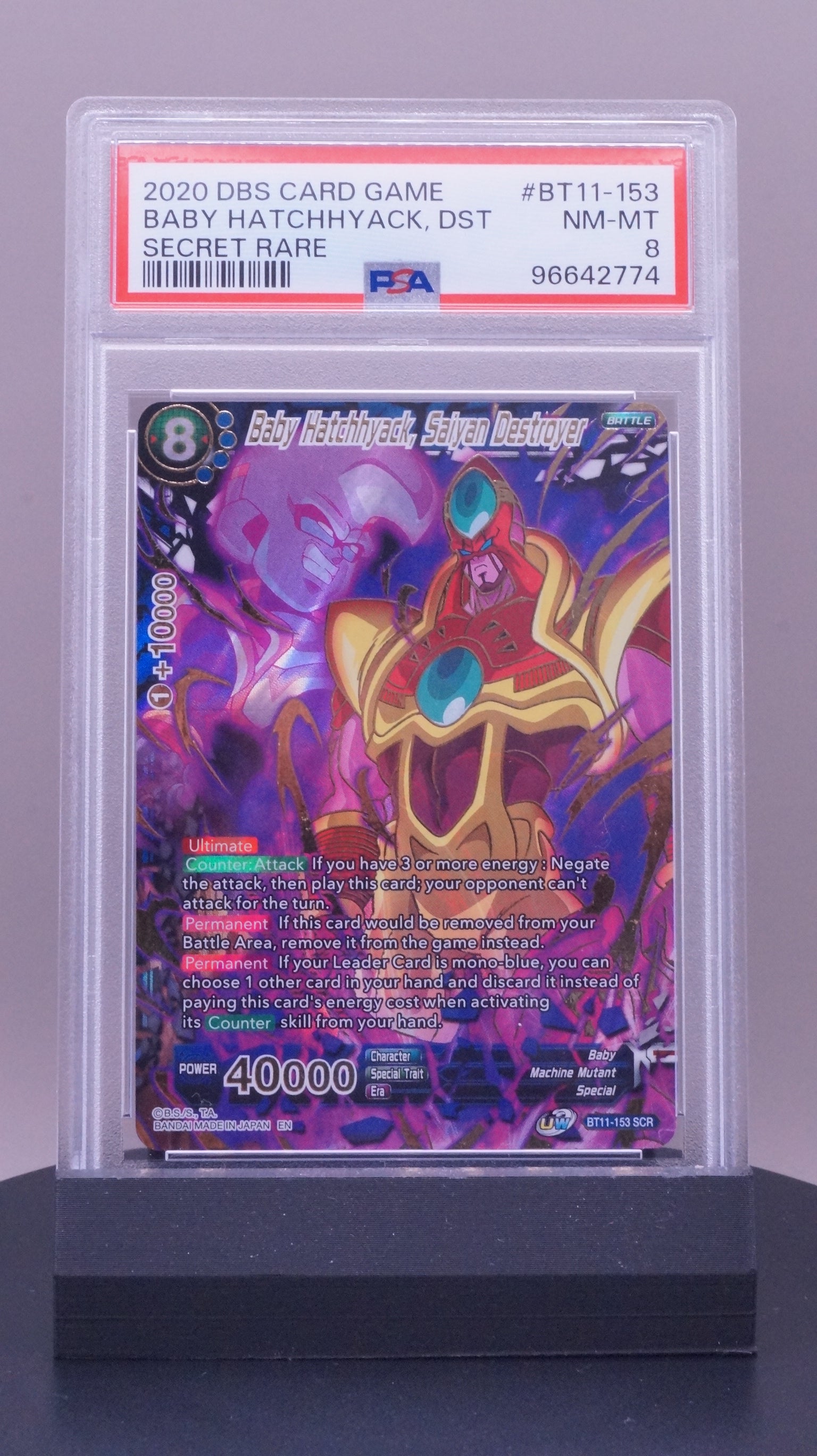 BABY HATCHHYACK - VERMILION BLOODLINE BT11-153 (GRADED)