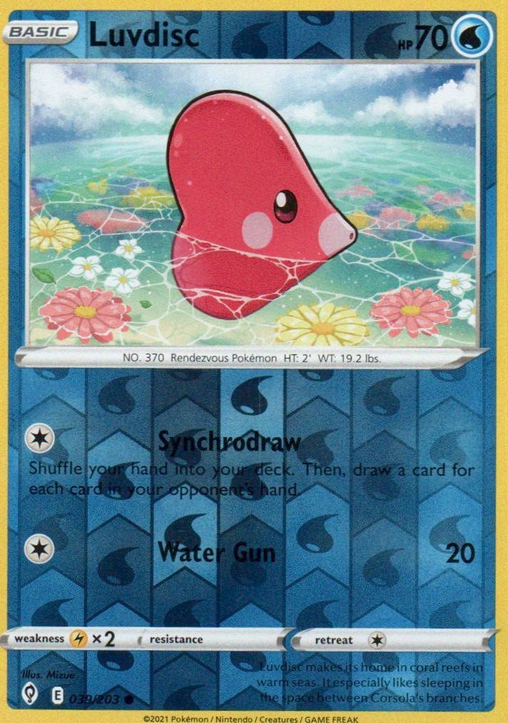 Luvdisc Common SWSH07: Evolving Skies 039/203 NM
