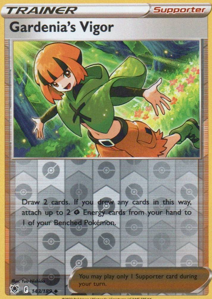 Gardenia's Vigor Uncommon SWSH10: Astral Radiance 143/189 NM