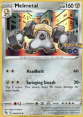 Melmetal Holo Rare Pokemon GO 046/078 NM