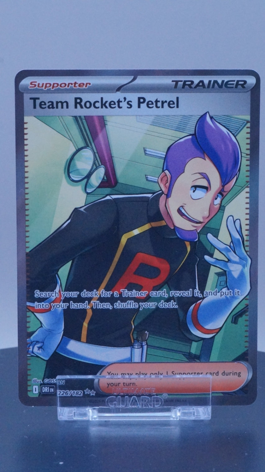 Team Rocket's Petrel Ultra Rare SV10: Destined Rivals 226/182 NM