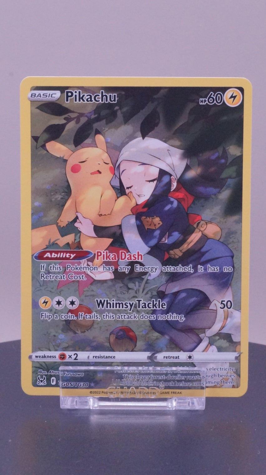 Pikachu Ultra Rare SWSH11: Lost Origin Trainer Gallery TG05/TG30 NM