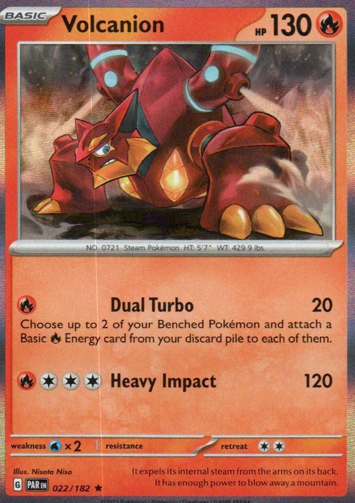 Volcanion Rare SV04: Paradox Rift 022/182 NM