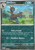 Zweilous Uncommon SV02: Paldea Evolved 139/193 NM