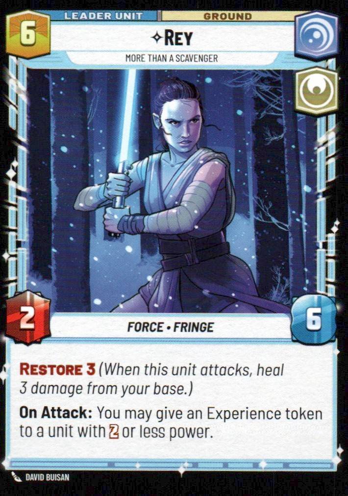 Rey - More Than a Scavenger Common Shadows of the Galaxy 004/262 NM (Back)