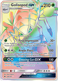 Golisopod GX (Secret) Secret Rare SM - Burning Shadows 148/147 NM (Back)