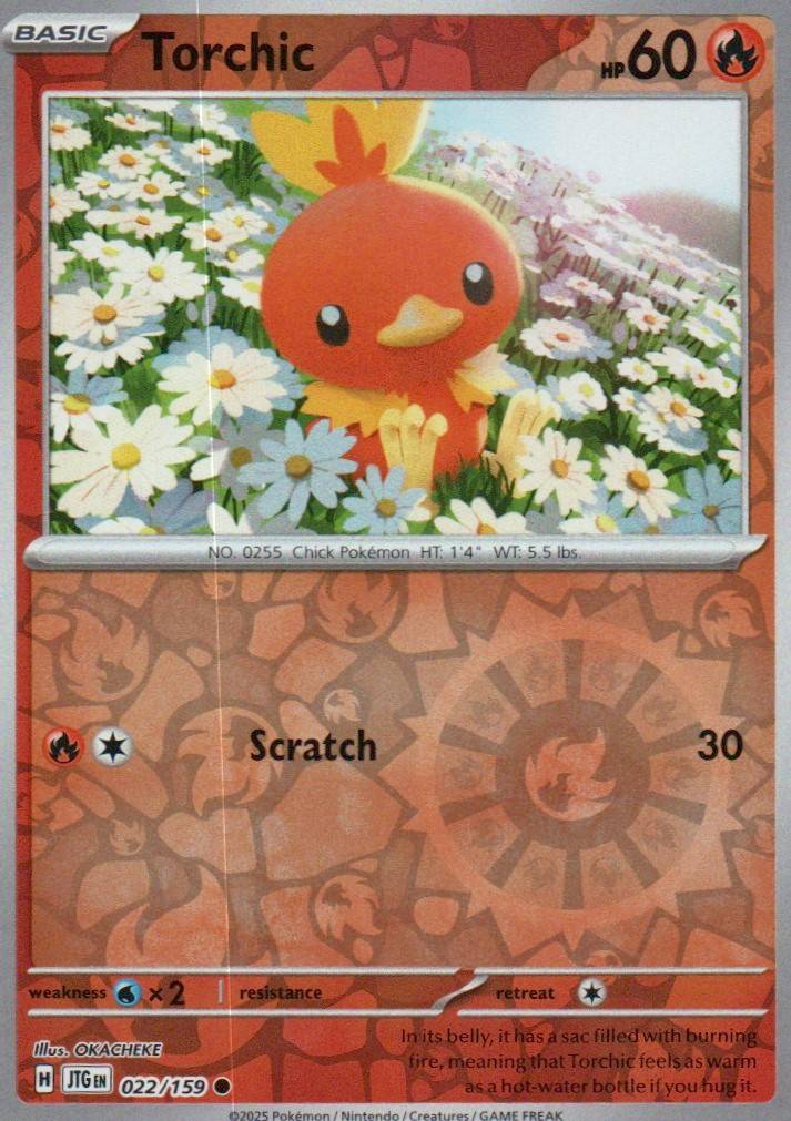 Torchic Common SV09: Journey Together 022/159 NM