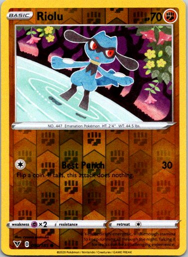 Riolu Common SWSH04: Vivid Voltage 090/185 NM