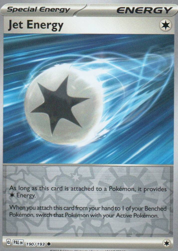 Jet Energy Uncommon SV02: Paldea Evolved 190/193 NM