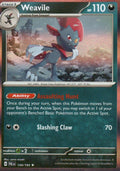 Weavile Rare SV02: Paldea Evolved 134/193 NM