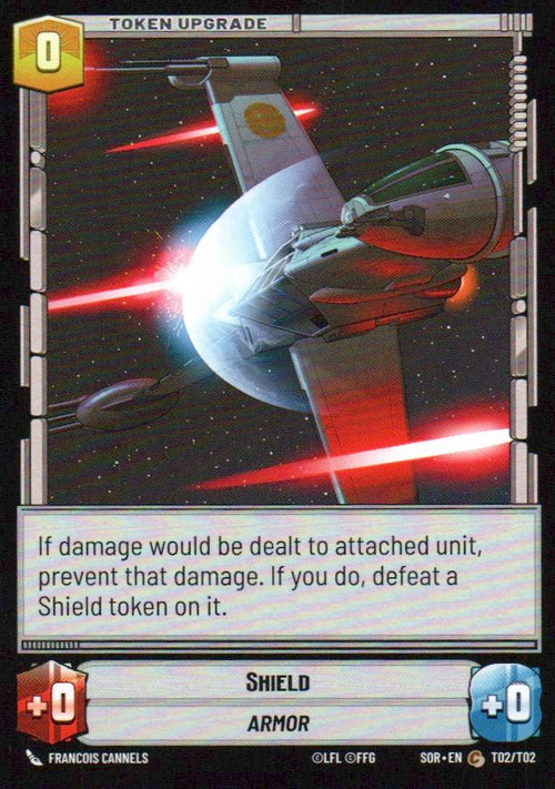 Command Center // Shield Common Spark of Rebellion 23 // T02 NM (Back)