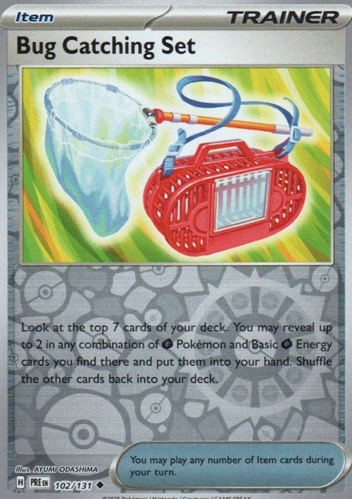 Bug Catching Set Uncommon SV: Prismatic Evolutions 102/131 NM