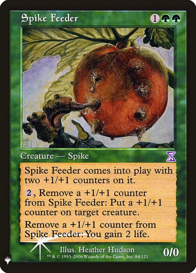 Spike Feeder U The List Reprints 84 NM (Back)