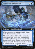 Coralhelm Chronicler (Extended Art) R Zendikar Rising 327 NM (Back)
