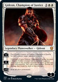 Gideon, Champion of Justice M Commander 2021 93 NM (Back)