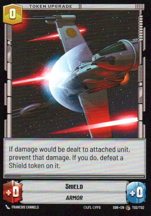 Chopper Base // Shield Common Spark of Rebellion 30 // T02 NM (Back)