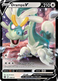 Drampa V Ultra Rare SWSH09: Brilliant Stars 128/172 NM (Back)