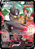 Single Strike Urshifu V Ultra Rare SWSH09: Brilliant Stars Trainer Gallery TG18/TG30 NM (Back)