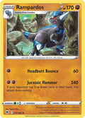 Rampardos Holo Rare SWSH10: Astral Radiance 077/189 NM (Back)