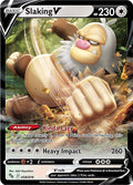 Slaking V Ultra Rare Pokemon GO 058/078 NM (Back)