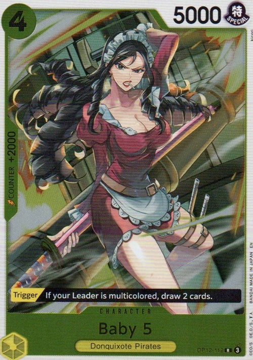 Baby 5 (112) R Legacy of the Master OP12-112 NM