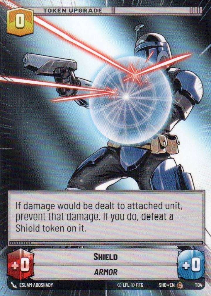 Spice Mines // Shield (Hyperspace) Common Shadows of the Galaxy 302 // T04 NM (Back)