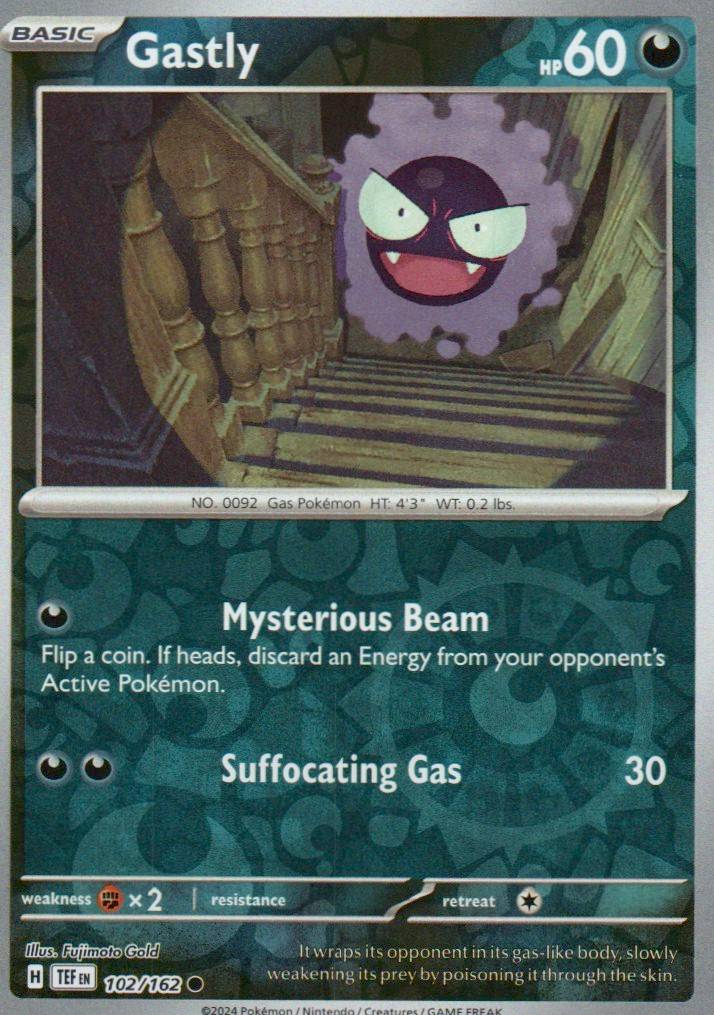 Gastly - Common SV05: Temporal Forces 102/162 NM