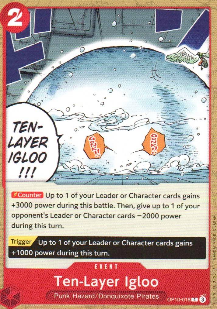 Ten-Layer Igloo C Royal Blood OP10-018 NM