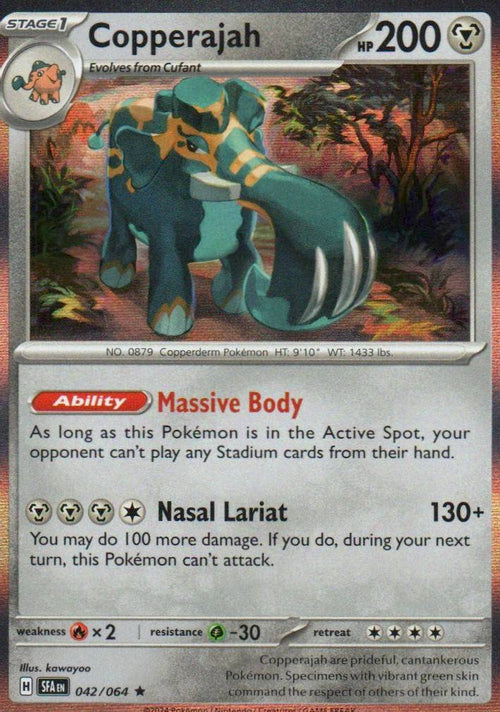 Copperajah Rare SV: Shrouded Fable 042/064 NM
