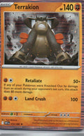 Terrakion Rare SV: White Flare 054/086 NM