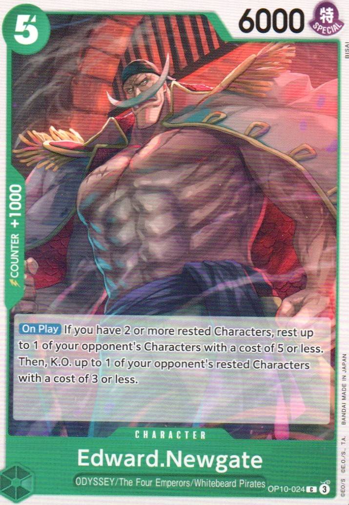 Edward.Newgate C Royal Blood OP10-024 NM