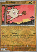 Mankey Common SV: Scarlet & Violet 151 056/165 NM