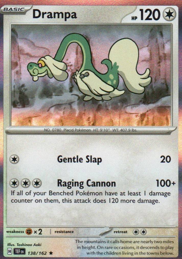 Drampa Rare SV05: Temporal Forces 138/162 NM