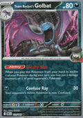 Team Rocket's Golbat Uncommon SV10: Destined Rivals 121/182 NM