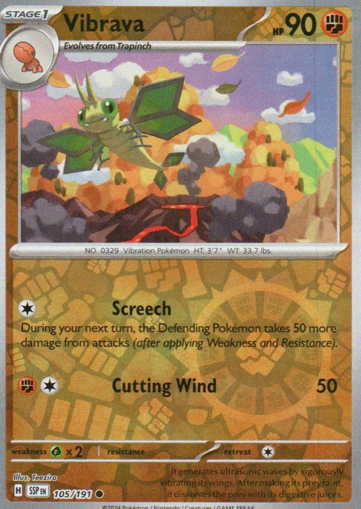 Vibrava - Common SV08: Surging Sparks 105/191 NM