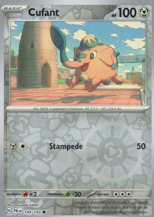 Cufant Common SV02: Paldea Evolved 149/193 NM
