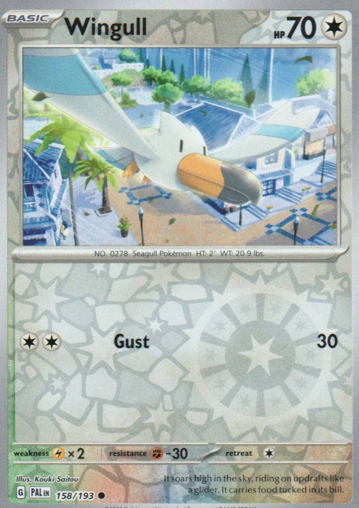 Wingull Common SV02: Paldea Evolved 158/193 NM