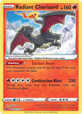 Radiant Charizard Radiant Rare Crown Zenith 020/159 NM (Back)