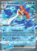 Quaquaval ex Double Rare SV02: Paldea Evolved 052/193 NM (Back)