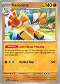 Hariyama Rare SV02: Paldea Evolved 113/193 NM (Back)