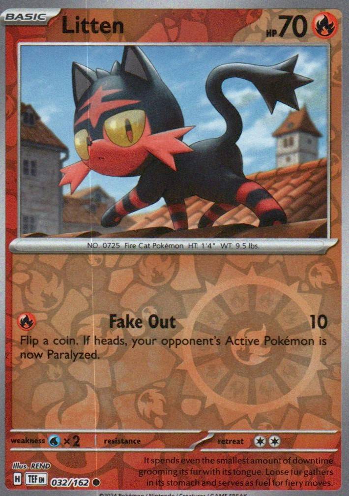 Litten - Common SV05: Temporal Forces 032/162 NM