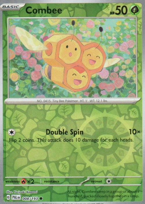 Combee Common SV02: Paldea Evolved 008/193 NM