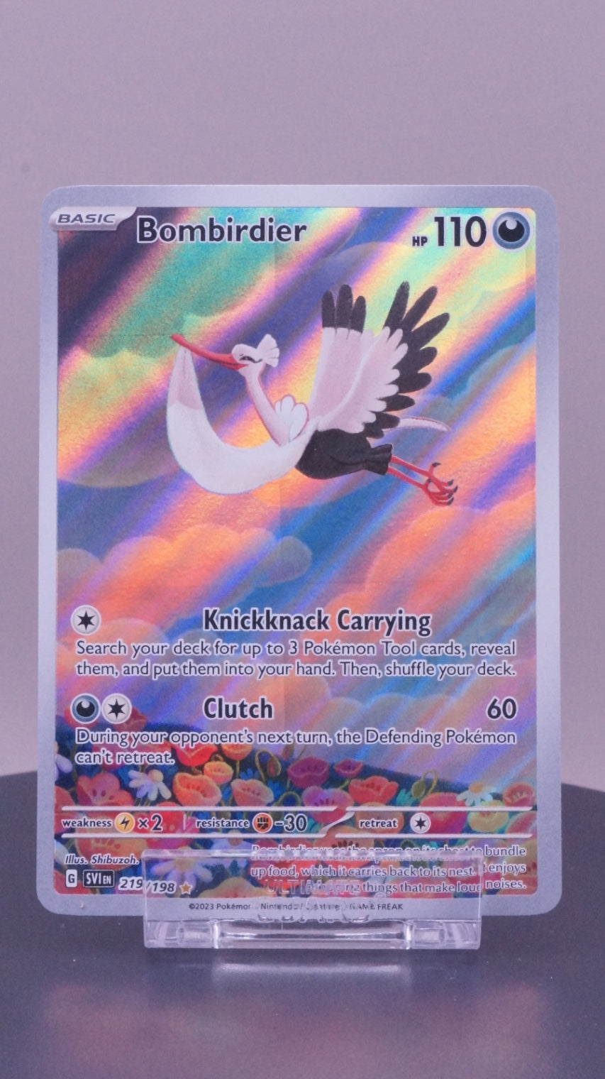 Bombirdier Illustration Rare SV01: Scarlet & Violet Base Set 219/198 NM