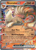 Ninetales ex Double Rare SV: Scarlet & Violet 151 038/165 NM (Back)