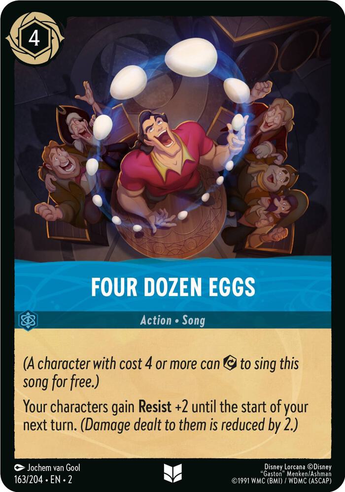 Four Dozen Eggs Uncommon Rise of the Floodborn 163/204 NM (Back)
