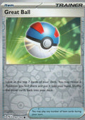 Great Ball Common SV02: Paldea Evolved 183/193 NM