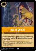 Boss's Orders Common Into the Inklands 25/204 NM (Back)