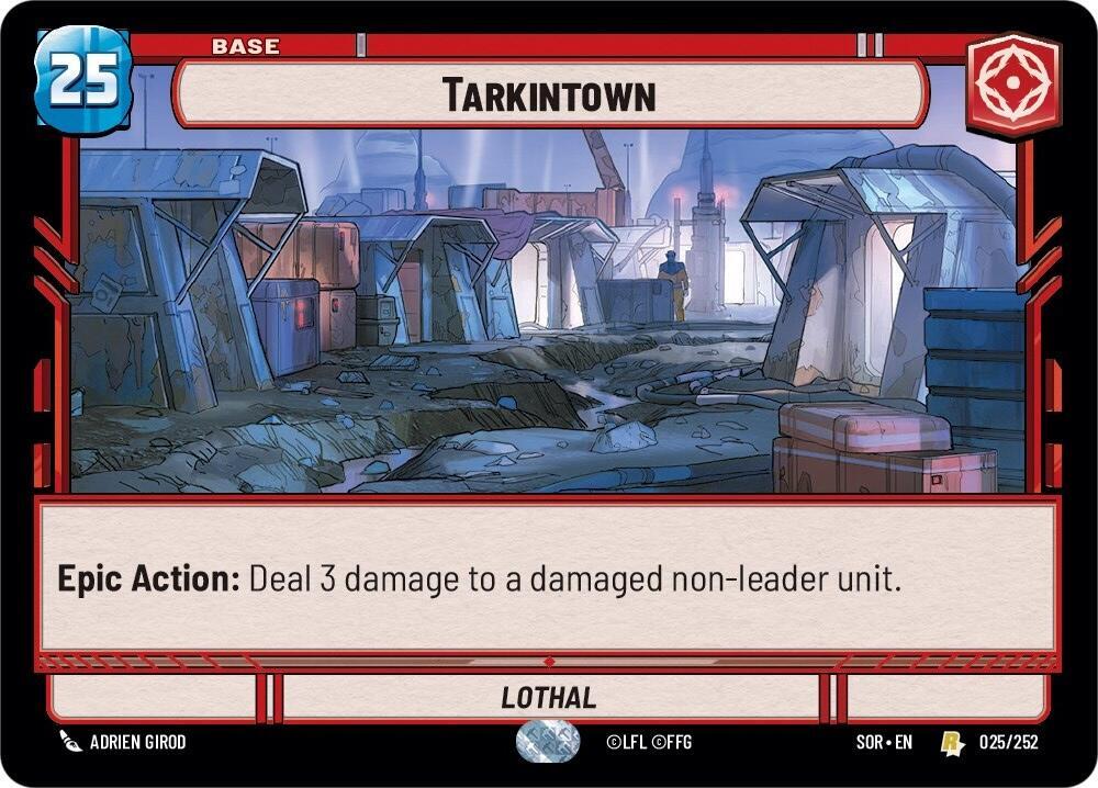 Tarkintown Rare Spark of Rebellion 025/252 NM
