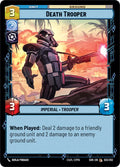 Death Trooper Common Spark of Rebellion 033/252 NM (Back)