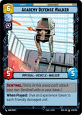 Academy Defense Walker Common Spark of Rebellion 037/252 NM (Back)